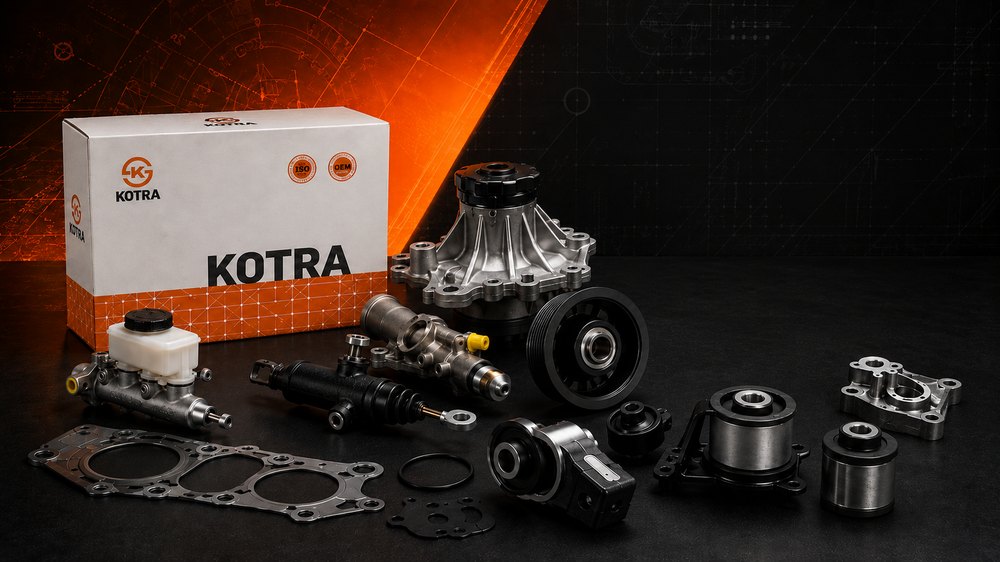 KOTRA - Cilindros de Freio, Embreagem e Componentes de Motor